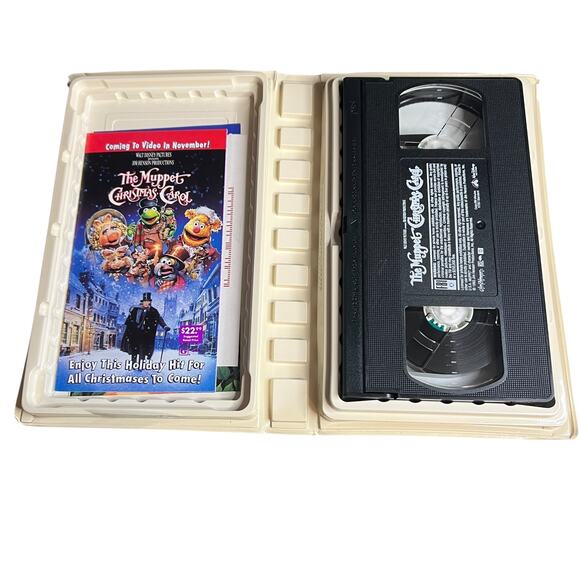 Jim Henson The Muppet Christmas Carol VHS 1993 Clamshell - Picture 7 of 11